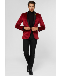 Dinner Jacket - Burgundy