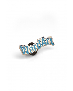 Wordart pin