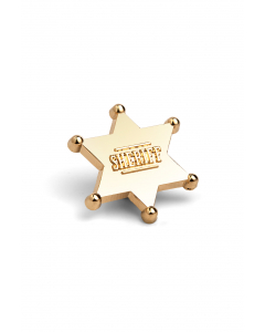 Sheriff badge pin