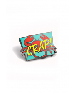 Crap Crab pin