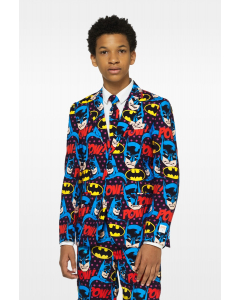 Batman themed suit for teen boys worn by teen