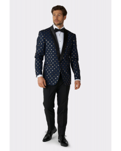 Tuxedo Goldy Dots