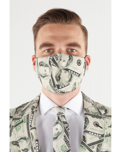 Money print face mask Cashanova